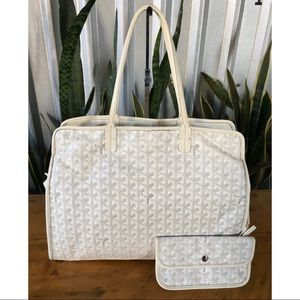 GOYARD Goyardine Sac Hardy Pet Carrier PM